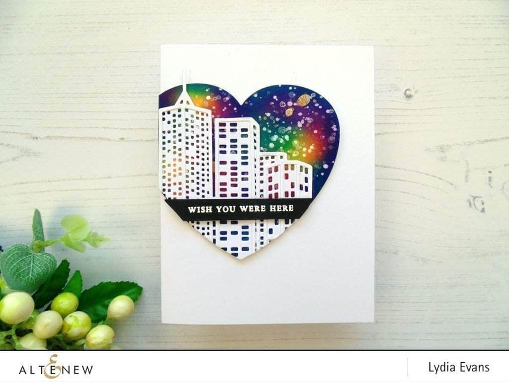 Halftone Hearts Nesting Die Set for Card Making, Scrapbooking & DIY Crafts - Perfect for Valentine's Day, Wedding Invitations & Paper Craft Projects