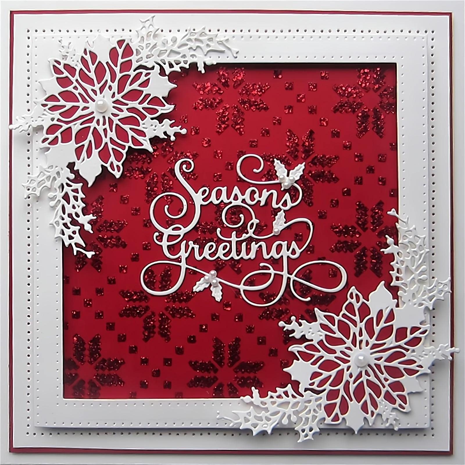 Christmas Mistletoe Metal Cutting Dies for DIY Scrapbooking & Card-Making | Home Decor & Gifts