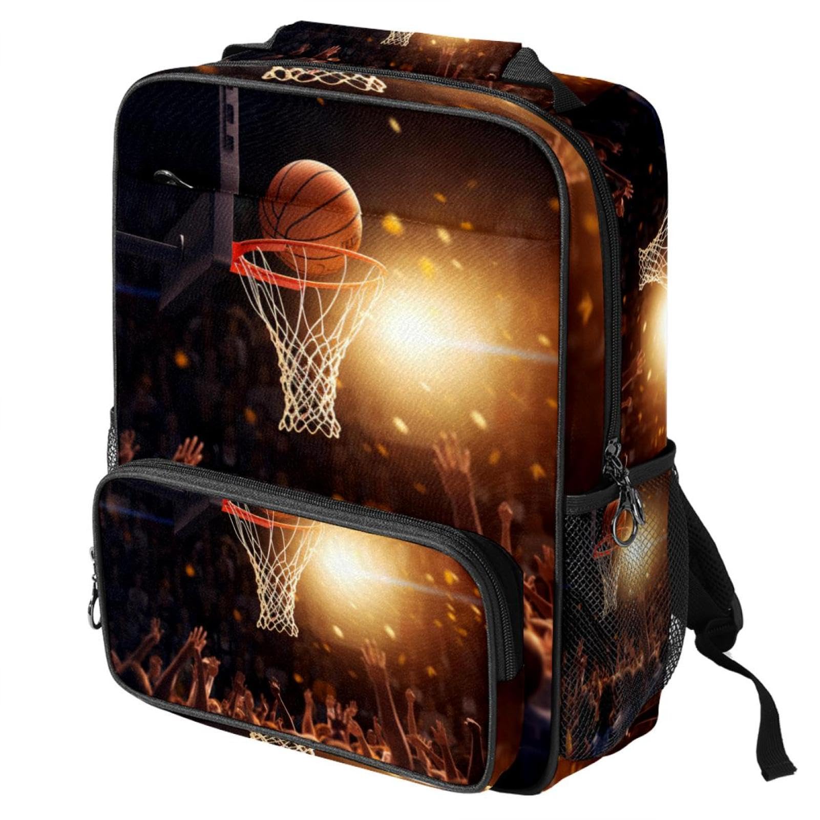 Best Travel Backpack for Men & Women - Durable Basketball Backpack with Hoop - Perfect for Gym, Sports & Outdoor Adventures