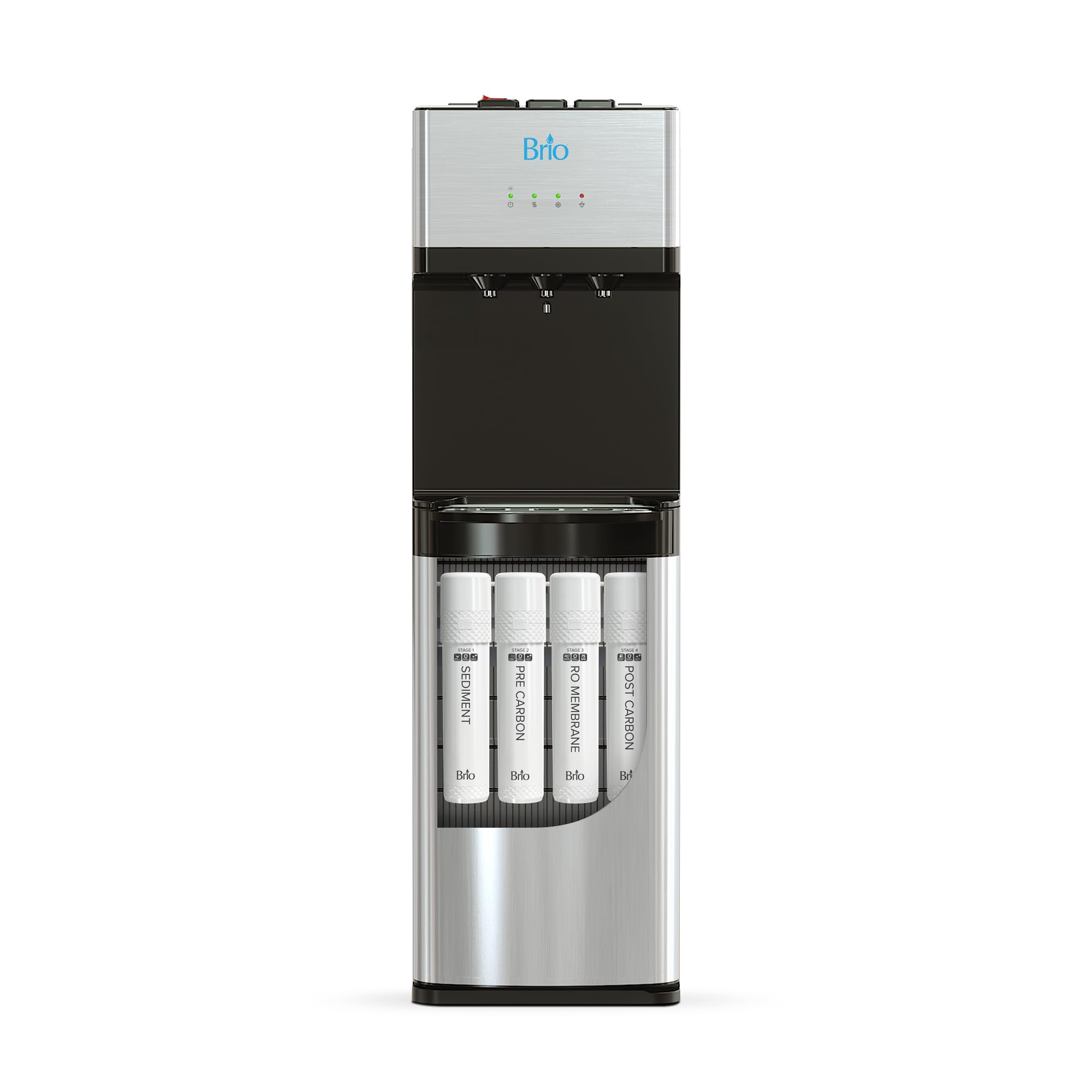 Brio 500 Series Bottleless Water Cooler Dispenser - Countertop & Office Use, Hot & Cold Water Dispenser for Home & Workplace Hydration