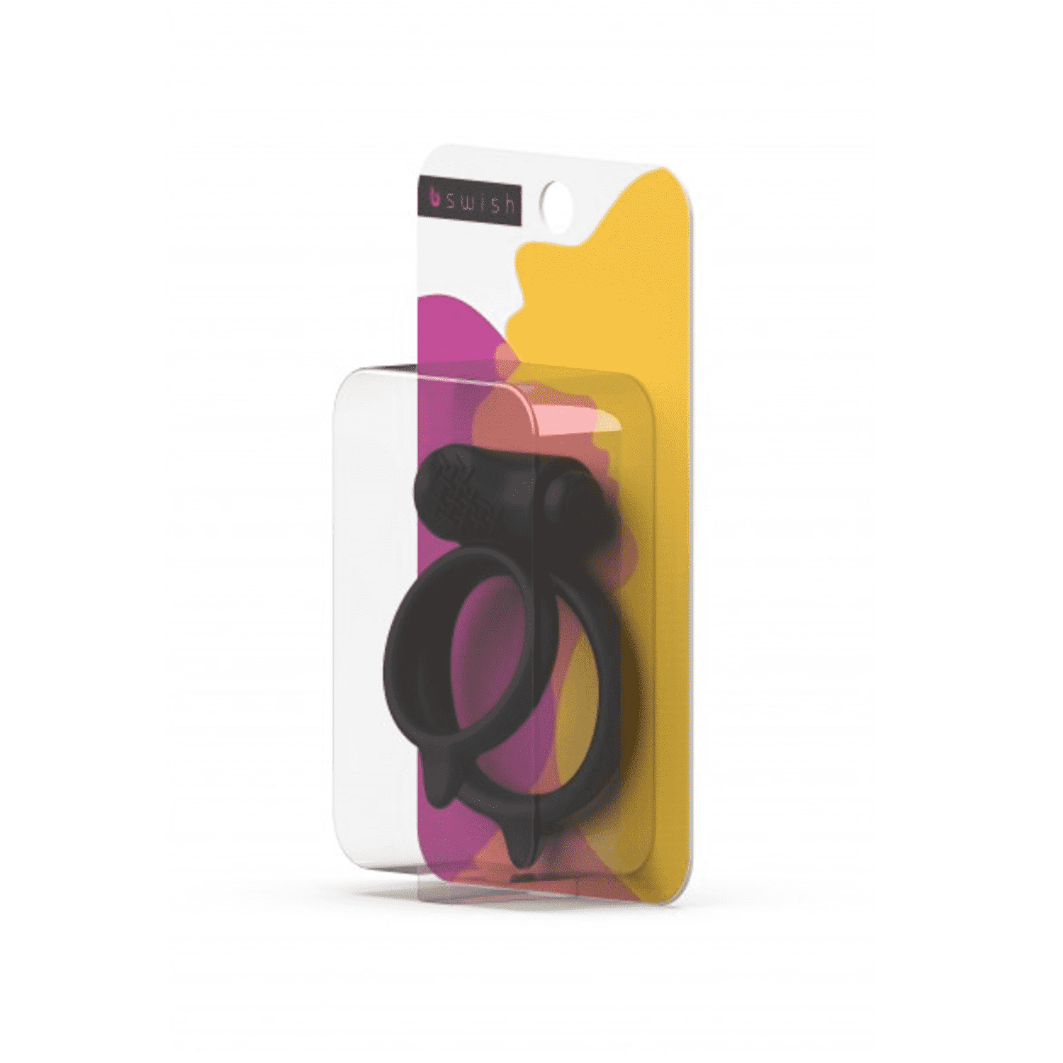 Premium Black Cock Ring for Men - Bbasic Classic Plus - Comfortable & Durable Silicone Ring for Enhanced Pleasure - Perfect for Couples & Solo Play