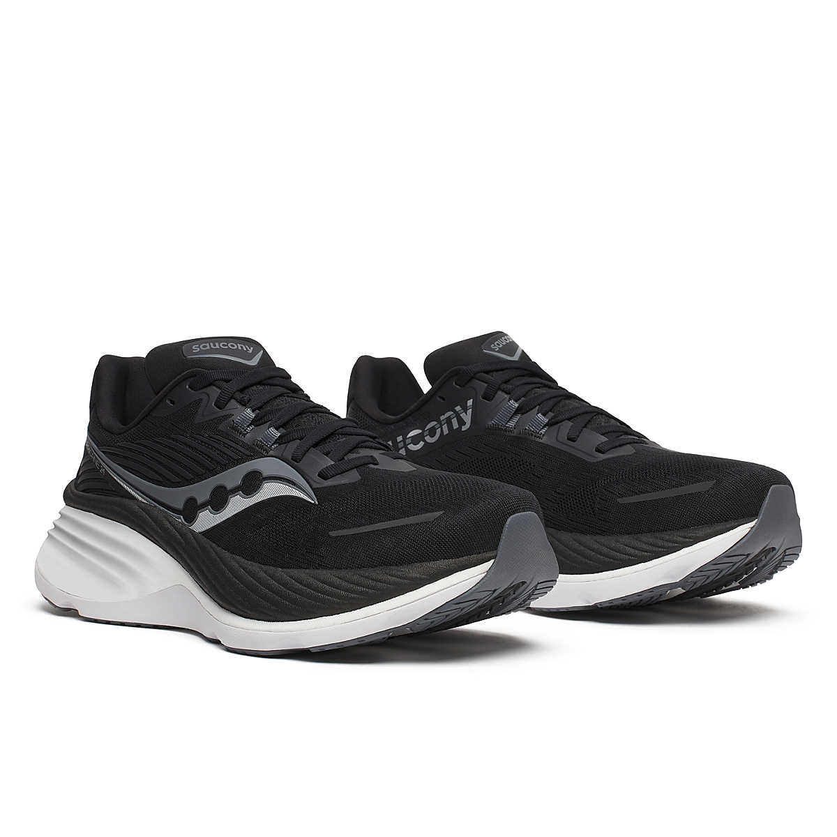 Men's Running Shoes - Hurricane 24 Lightweight Breathable Sneakers (Black/Carbon) for Jogging, Gym Workouts & Daily Wear