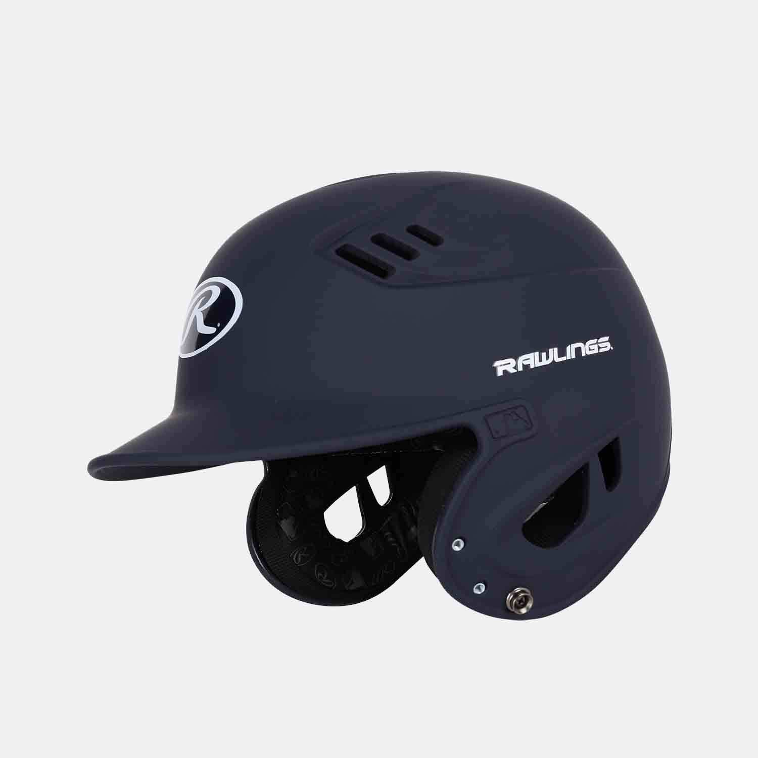 Rawlings Velo Series Junior Solid Matte Batting Helmet - Youth Baseball Safety Gear for Games & Practice - Perfect for Little League & Training Sessions