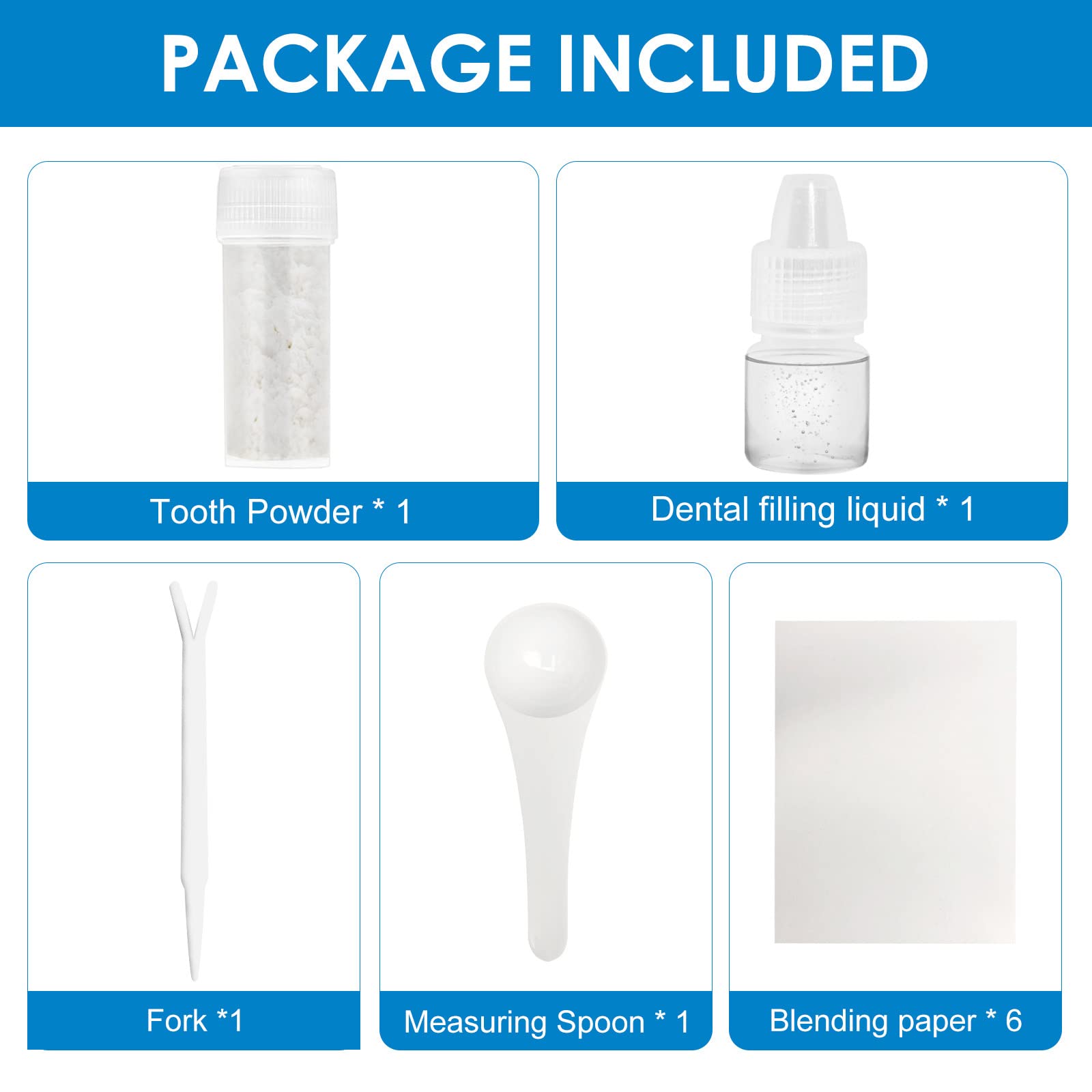 Dental Filling Repair Kit - DIY Moldable Tooth Filling for Missing & Broken Teeth | Instant At-Home Tooth Repair Solution | Restore Your Smile for Confident Eating & Speaking