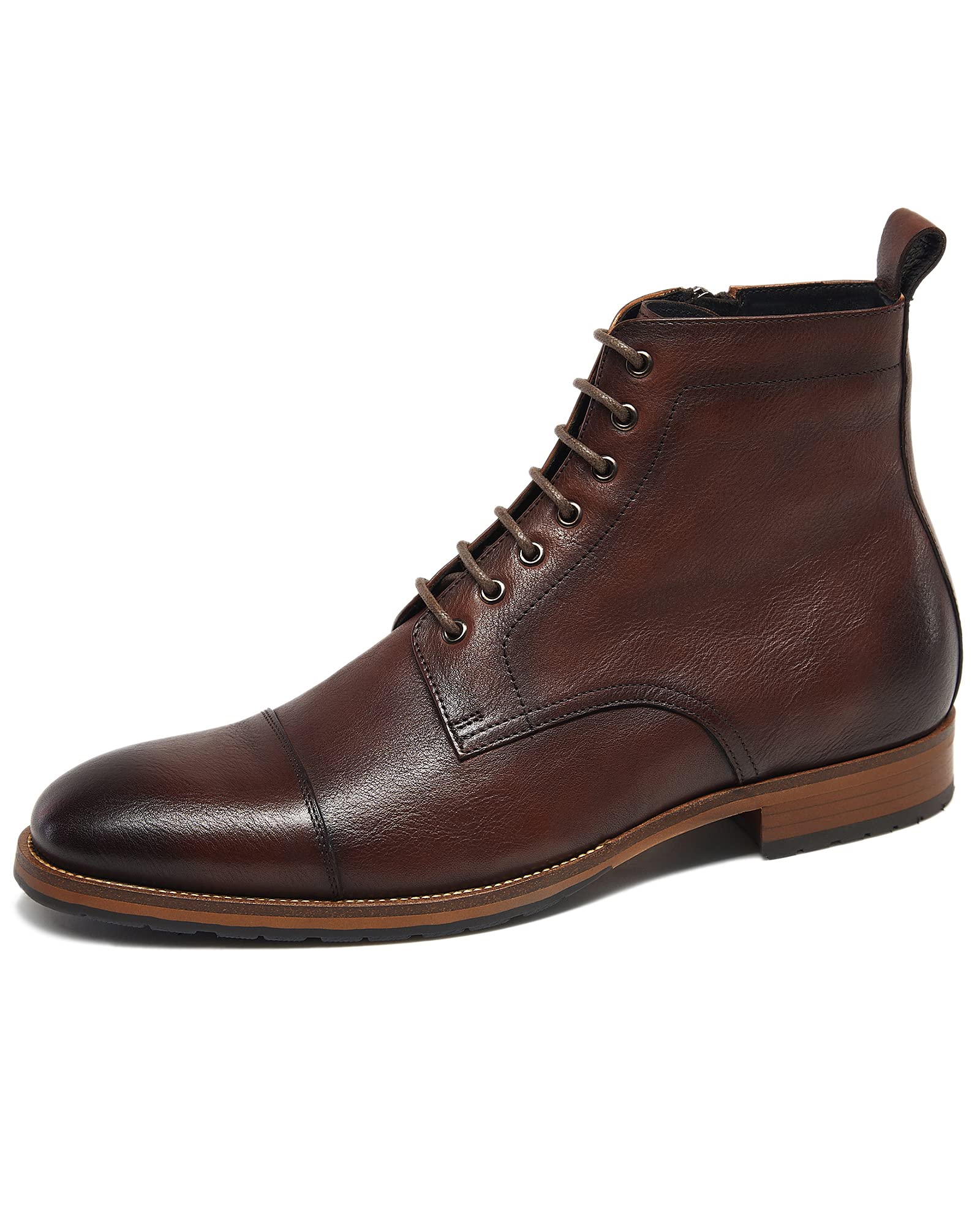 Men's Leather Chukka Boots - Casual & Dress Boots for Everyday Wear, Office & Outdoor Activities