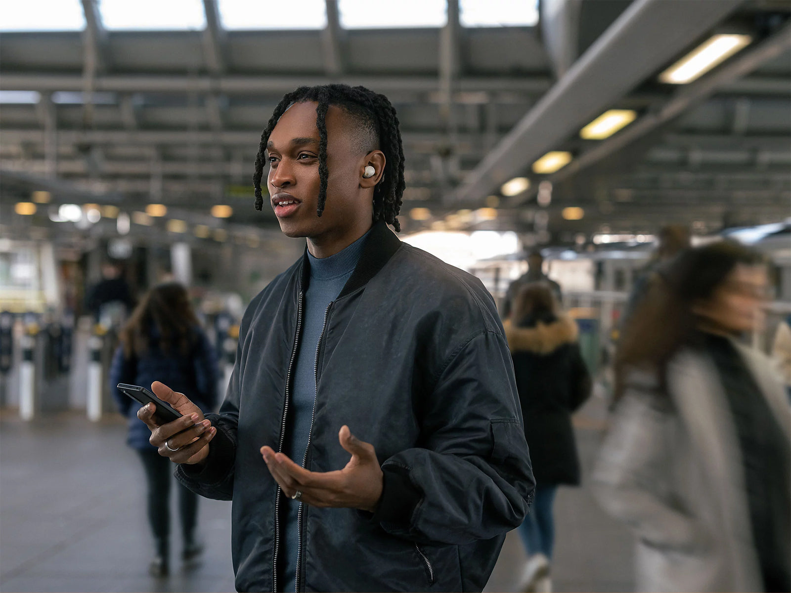 Sony WF-1000XM5 Wireless Noise Canceling Earbuds - Premium Bluetooth Headphones with High-Quality Sound for Commuting, Travel & Work
