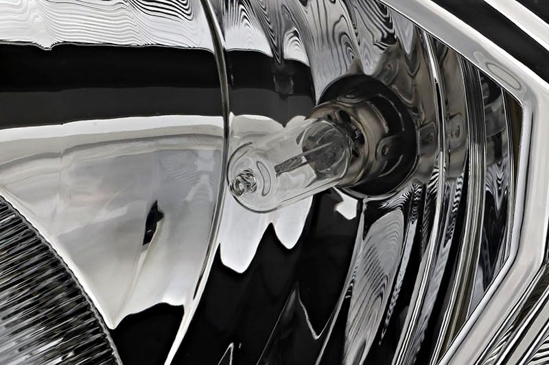 Honda Accord Coupe Headlights Replacement Set - Halogen Headlamp Assembly for Driver & Passenger Side (2008-2010 Models) | Perfect for Night Driving & Auto Restoration Projects