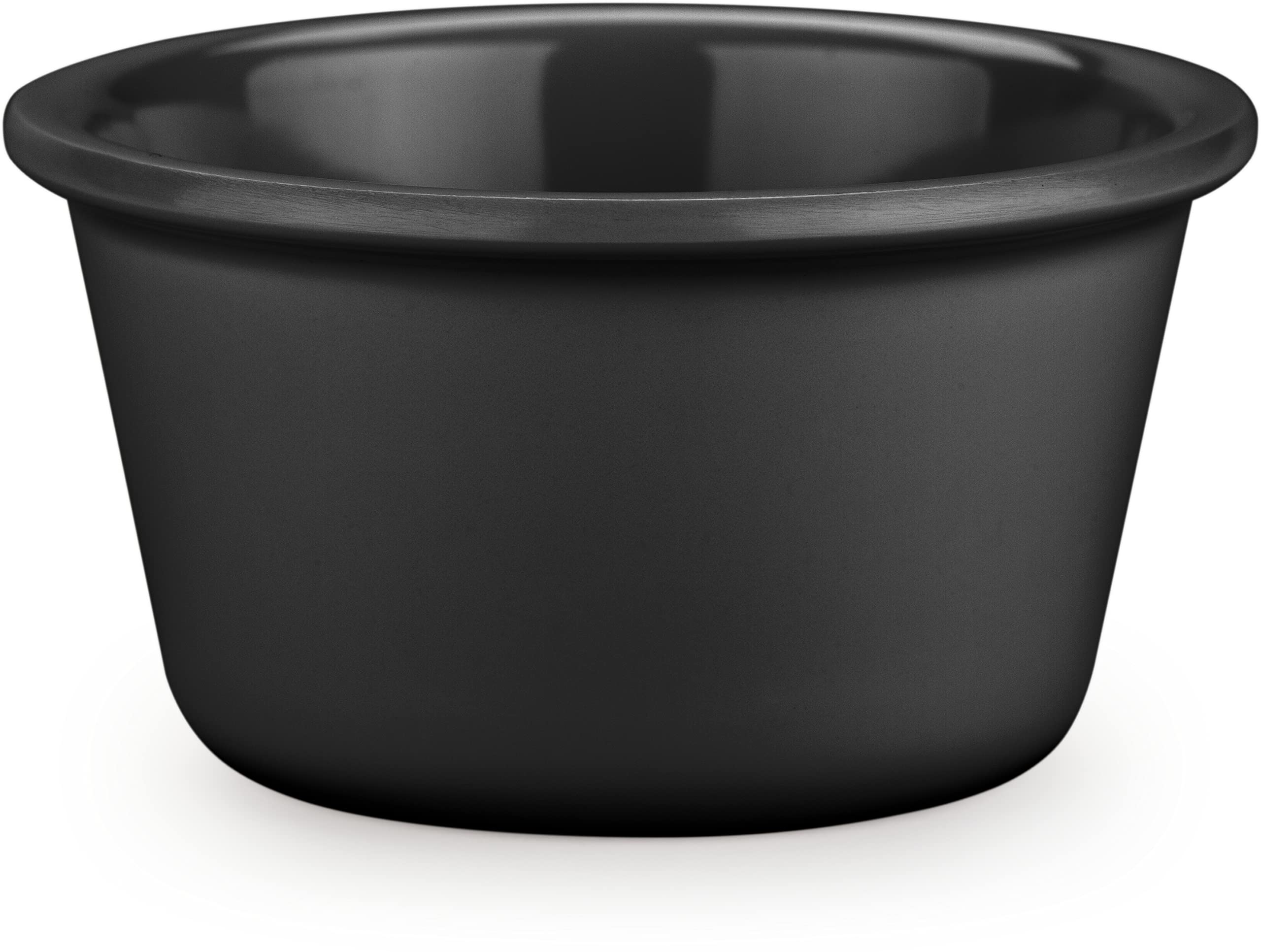 Carlisle 4 oz Black Plastic Ramekin Sauce Bowls - Pack of 48 | Durable Food Containers for Home, Restaurant & Catering | Perfect for Soups, Dips, Dressings & Condiments