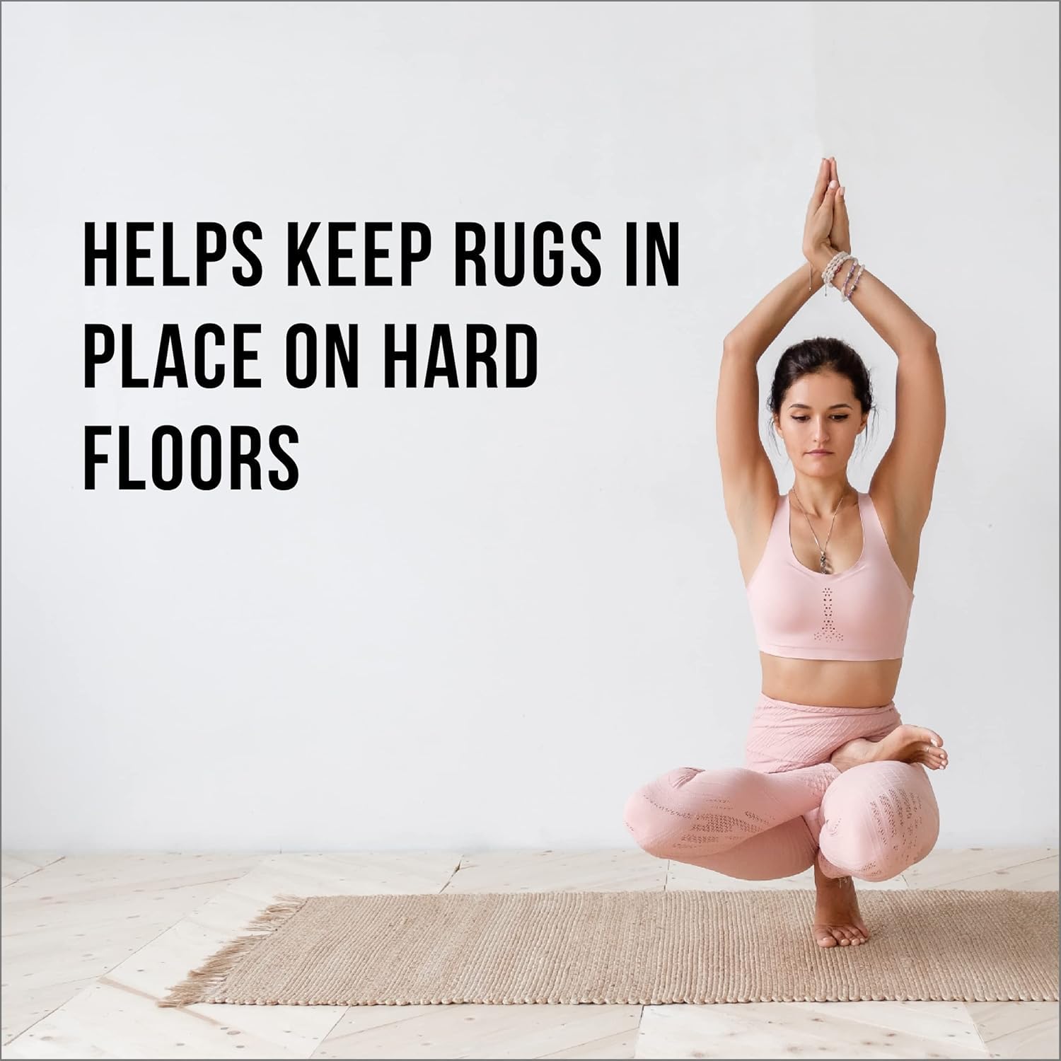 Slip-Stop Ultra Grip Low-Profile Non-Slip Rug Pad for Hardwood Floors - 12x18 ft Area Rug & Runner Rug Underlay - Perfect for Living Room, Bedroom & High Traffic Areas