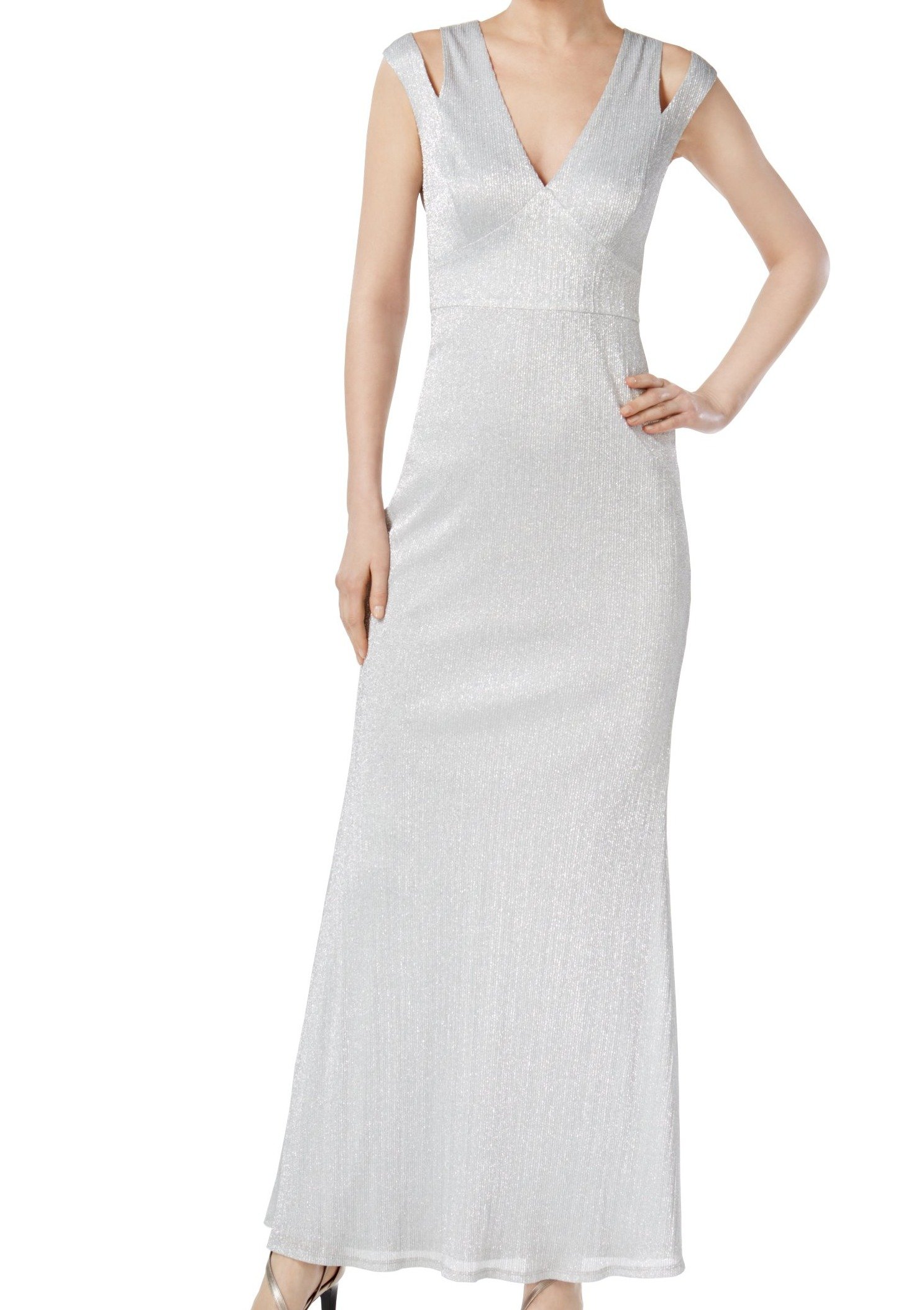 Calvin Klein Women's Elegant Long Gown - Soft Comfortable Nightgown for Sleep & Lounge - Perfect for Home Relaxation, Spa Days & Romantic Evenings