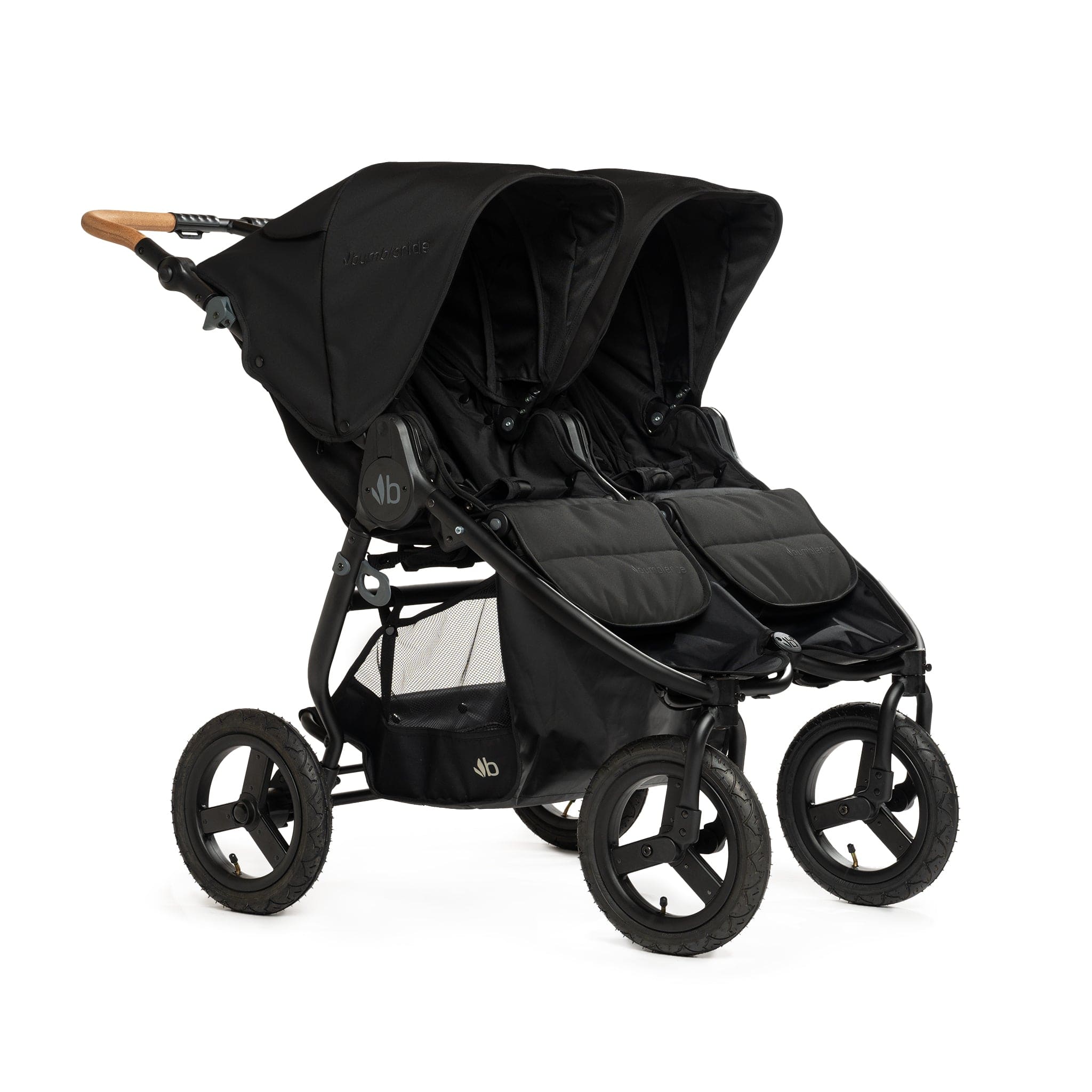 Bumbleride Indie Twin Stroller - Lightweight Double Jogging Stroller for Toddlers | All-Terrain Baby Stroller with Adjustable Canopy | Perfect for Outdoor Walks, Running & Travel