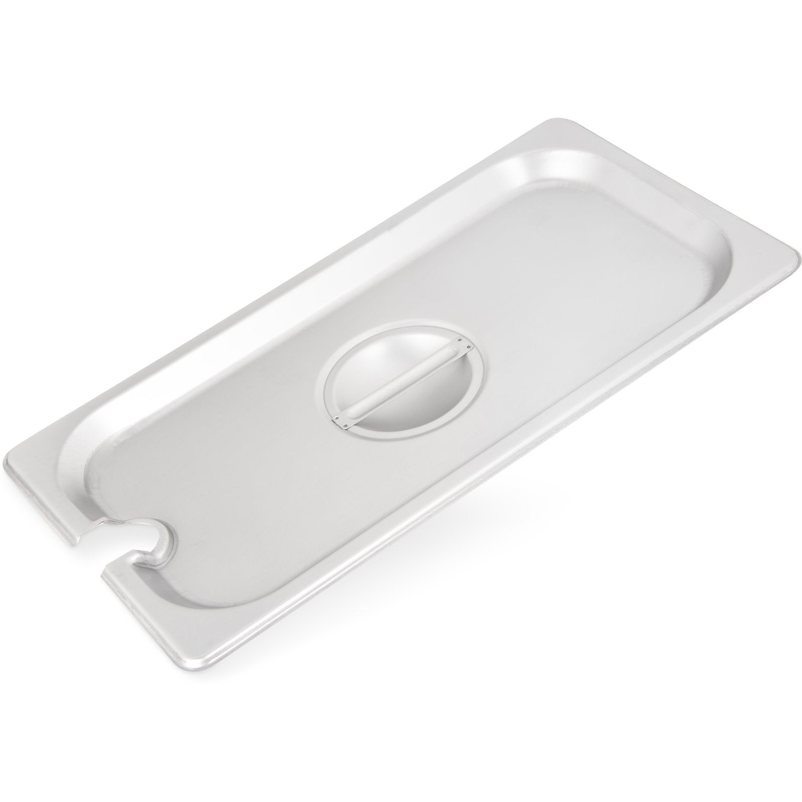 Carlisle 607130CS DuraPan 1/3 Size Handled Cover - Durable Food Pan Lid for Commercial Kitchens & Buffet Service