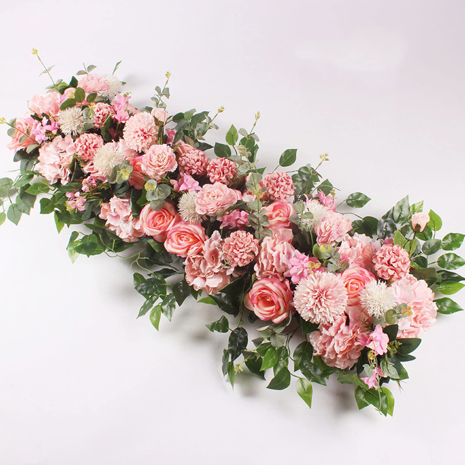 50cm x 100cm Wedding Arch Backdrop Decor - Artificial Silk Peony & Rose Floral Arrangement for Ceremony, Reception, Party Decoration - Perfect for Wedding Aisle, Photo Booth, and Table Centerpieces