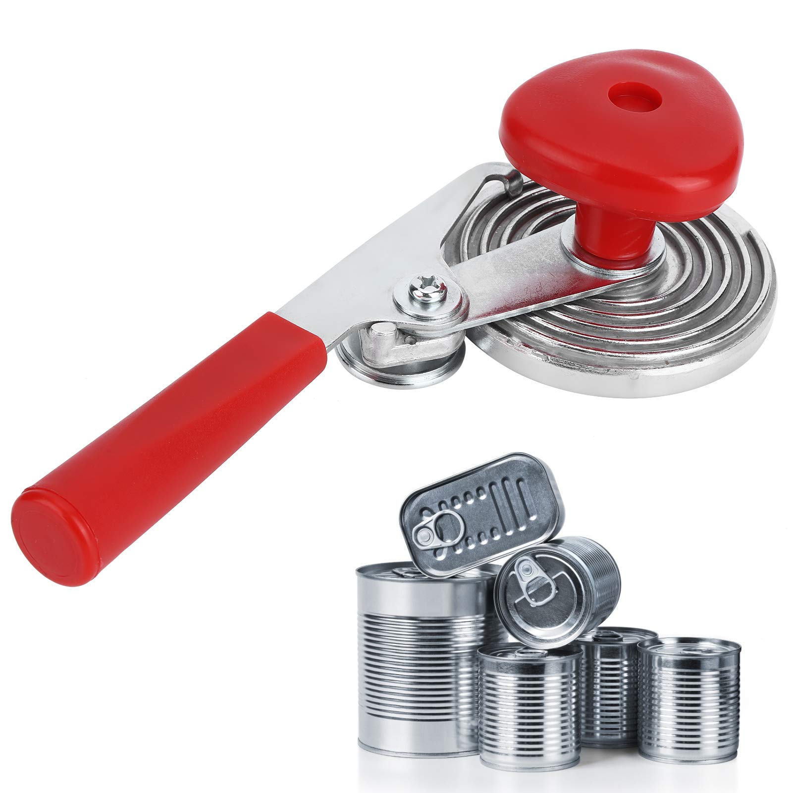 Premium Manual Can Sealer - Durable Crimping Tool for Glass & Edible Jars - Perfect for Home Canning, Food Preservation & DIY Projects