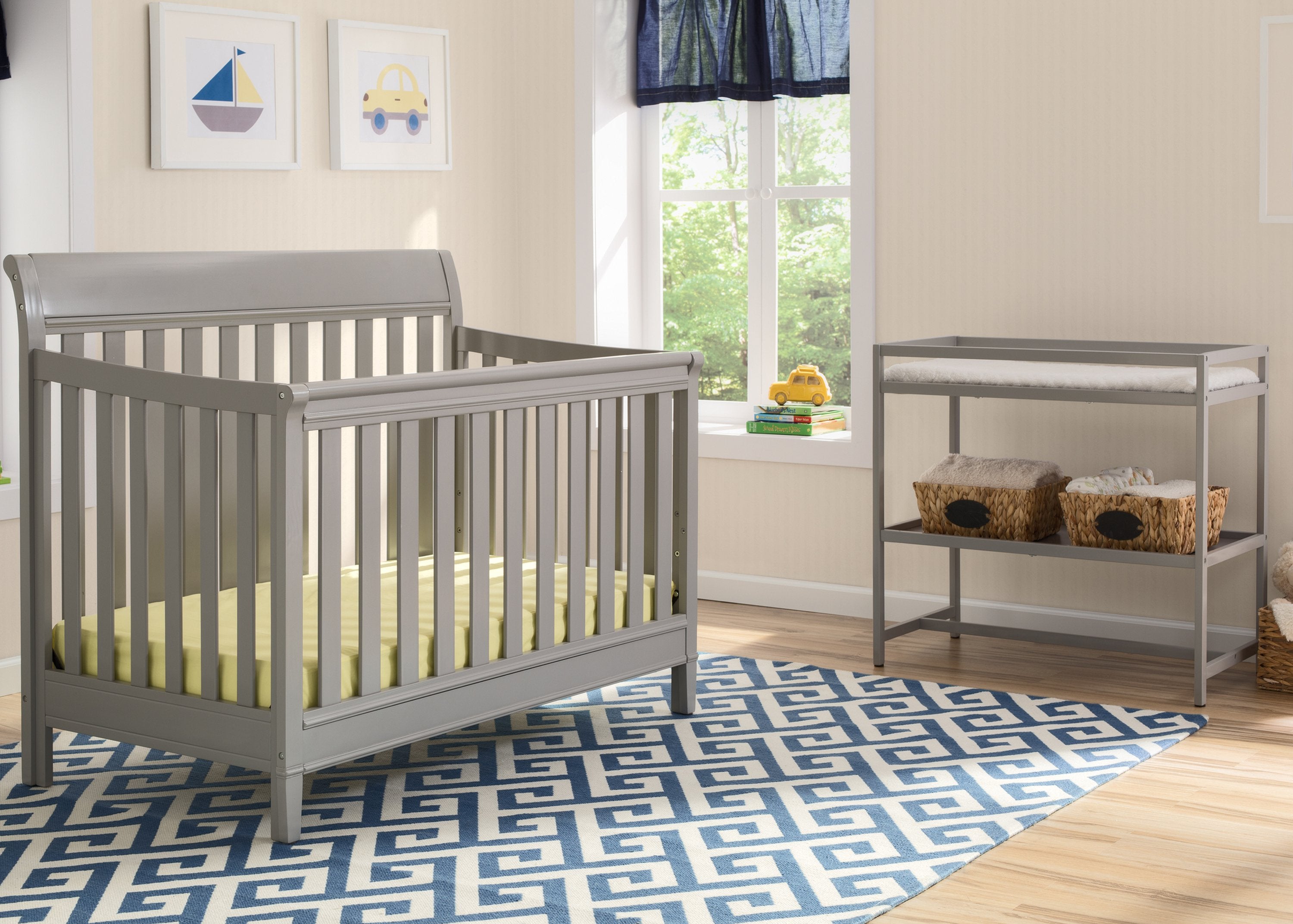 Harbor 2-Piece Room in a Box - Complete Bedroom Set with Mattress & Frame | Perfect for Small Spaces, Guest Rooms & College Dorms