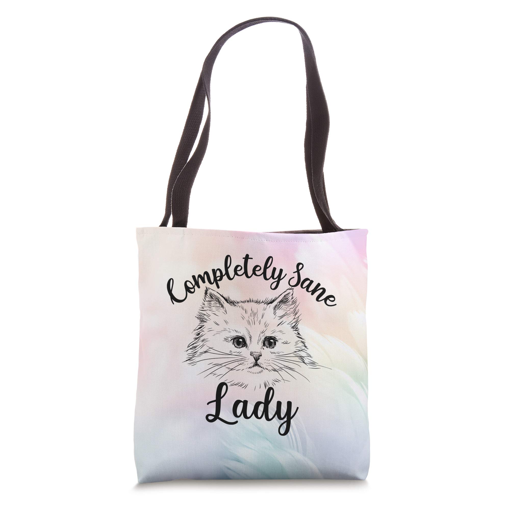 Funny Cat Mom Tote Bag - Cute Gift for Cat Lovers & Crazy Cat Lady - Perfect for Grocery Shopping, Work, or Cat-Themed Parties