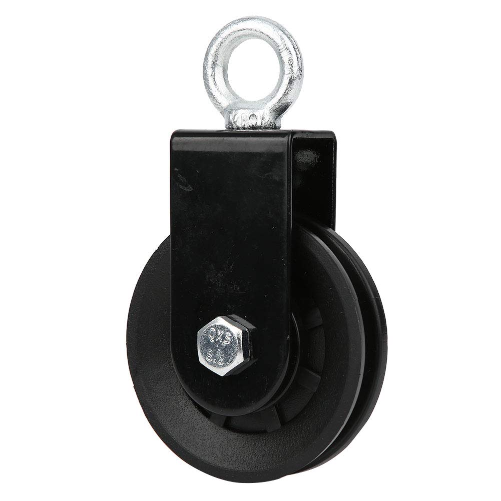 Silent Support Pulley - 360° Rotating Cable Pulley for Fitness Equipment, Heavy Duty Bearing Lifting & Traction Wheel - Perfect for Home Gym Workouts, CrossFit Training & Weightlifting Accessories