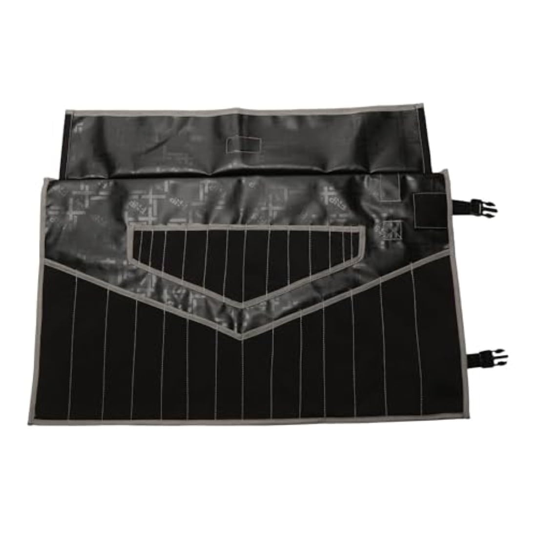 Heavy Duty 28-Pocket Waterproof Tool Organizer - Black for Wrenches & Tools Storage