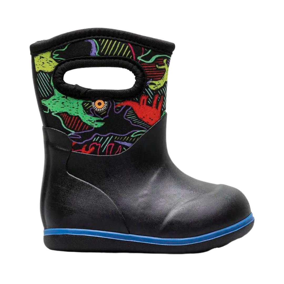 BOGS Baby Classic Toddler Rain Boots - Waterproof Kids Rain Shoes for Boys & Girls - Perfect for Outdoor Play, Puddles, and Wet Weather