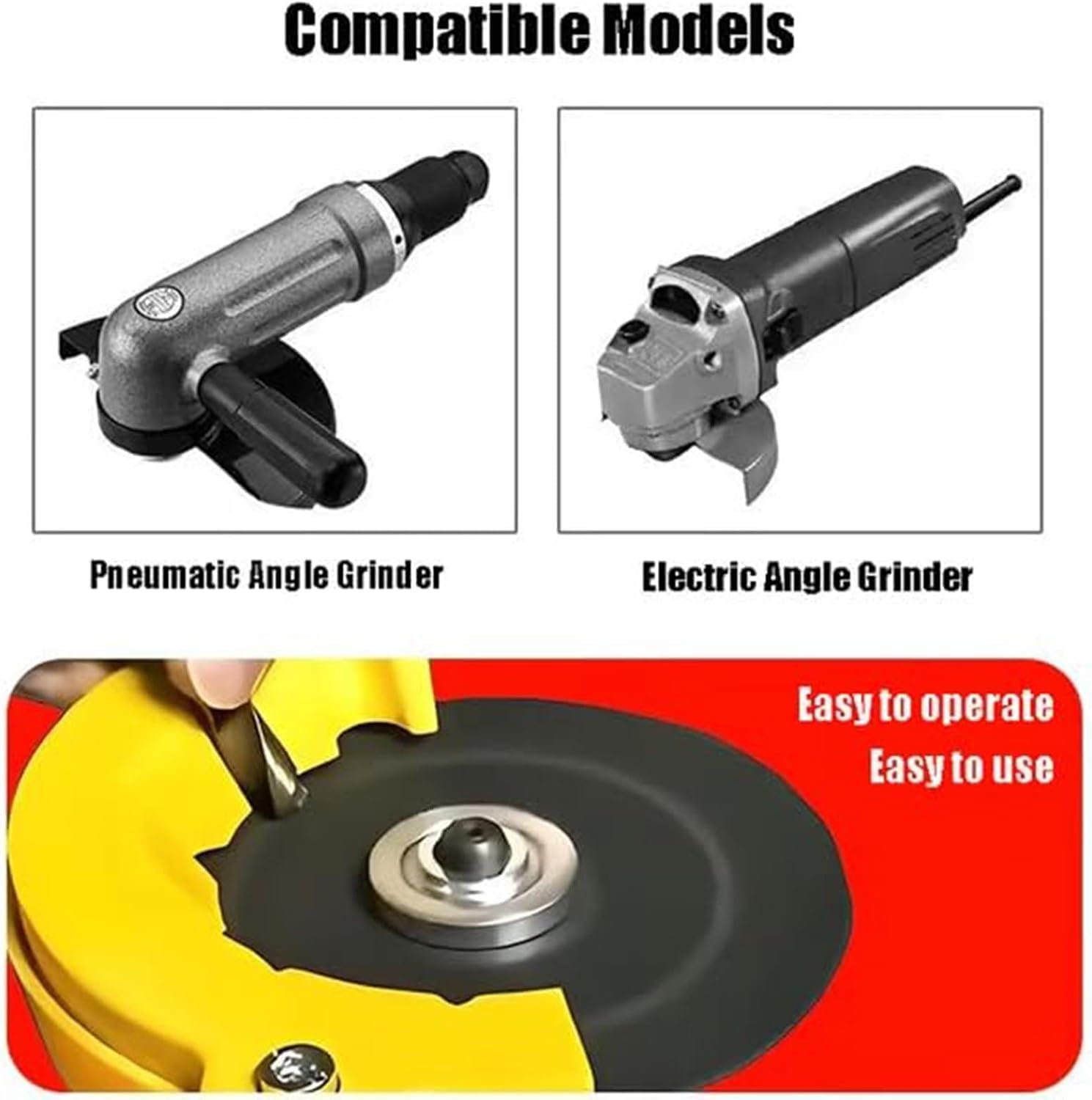 Premium Drill Bit Sharpener - Portable Angle Grinder Attachment for Multi-Size Drill Bits (3PCS) | Perfect for Metalworking, Woodworking & DIY Home Projects