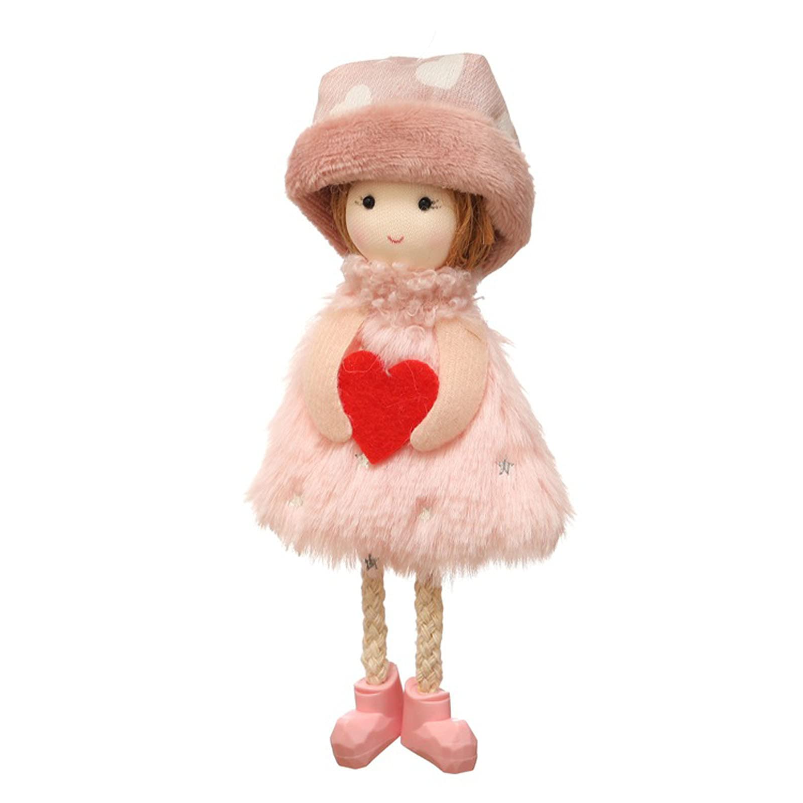 Christmas Gnome Ornament - Lace Gauze Dress Princess Girl Pendant, Cute Plush Angel Doll for Home & Tree Decoration | Perfect for Holiday Gifts, Xmas Party Favors & Festive Home Decor