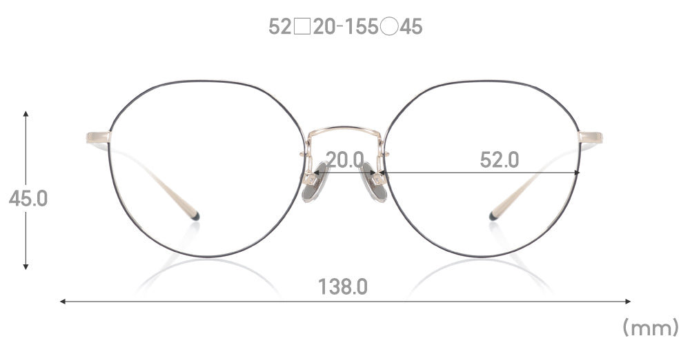 JINS x Jujutsu Kaisen Nobara Kugisaki Anime Eyeglasses - Stylish Round Frame for Cosplay & Daily Wear