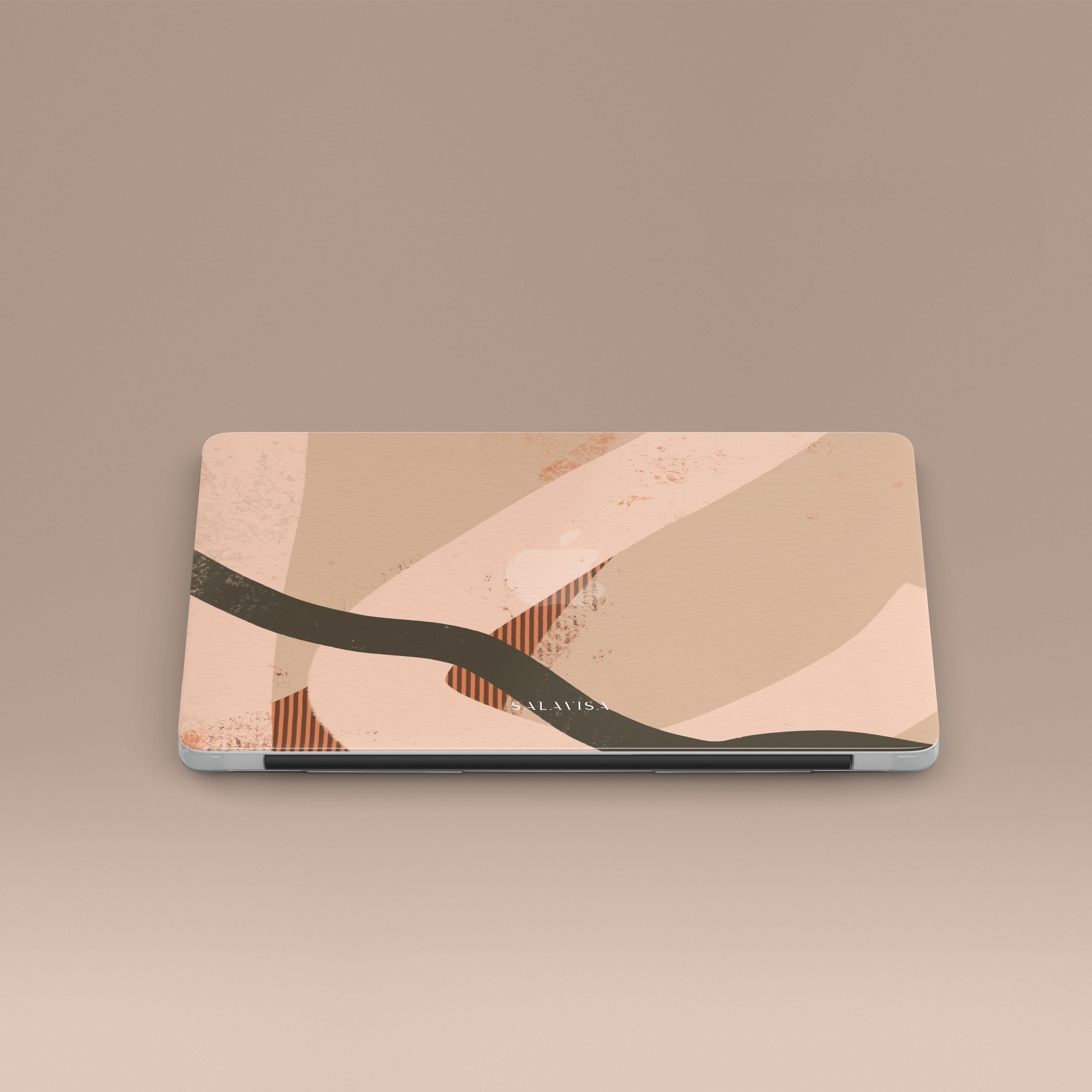 Premium Beige Organic MacBook Case - Eco-Friendly Laptop Cover for MacBook Air/Pro - Perfect for Work, Travel & Home Use