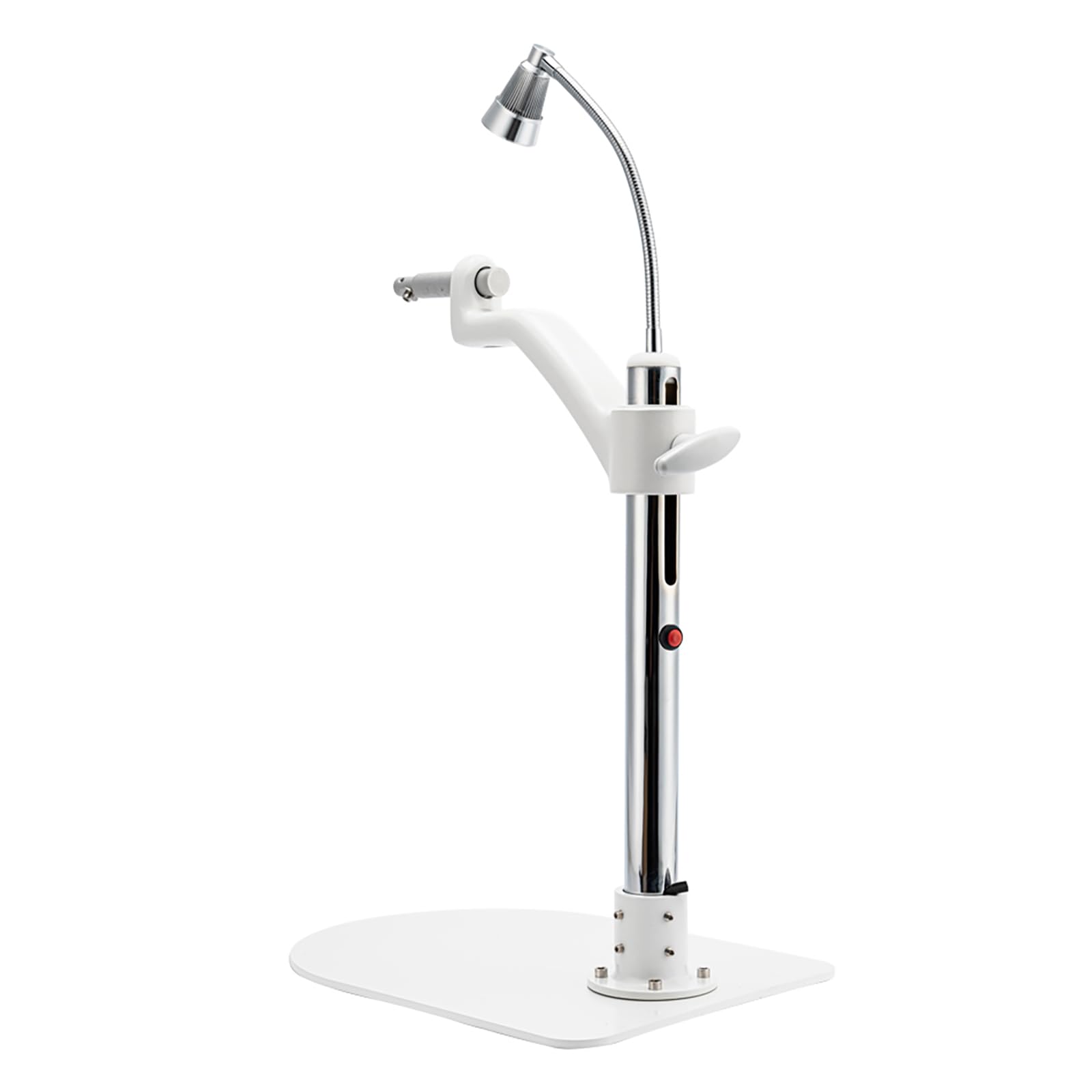 Professional Ophthalmic Phoropter Arm Bracket Stand with Adjustable LED Light - Durable Table Mount for Eye Exams & Vision Testing - Perfect for Optometrists, Eye Clinics & Medical Offices