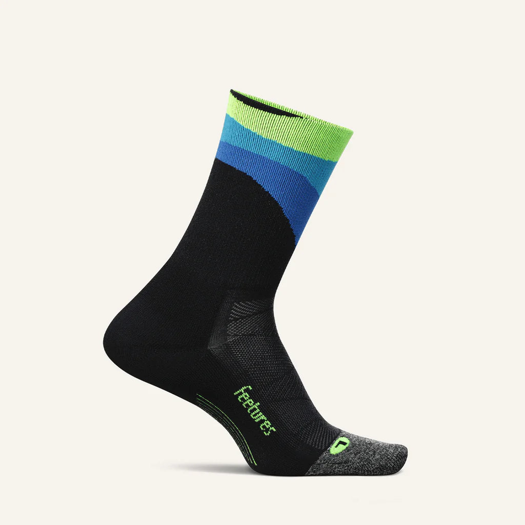 Feetures Elite Light Cushion Mini Crew Socks - Ultra Soft Running & Hiking Socks for Men & Women - Perfect for Workouts, Travel & Outdoor Adventures