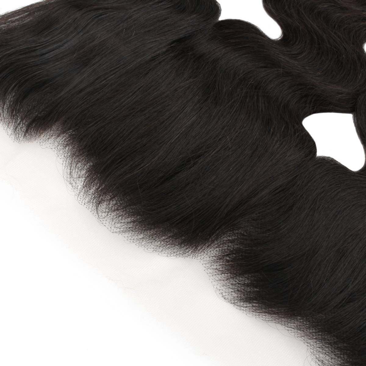 Brazilian Body Wave 13x4 HD Lace Human Hair Frontal Wig - Natural Straight Hairline for Flawless Look | Perfect for Daily Wear, Parties & Special Occasions