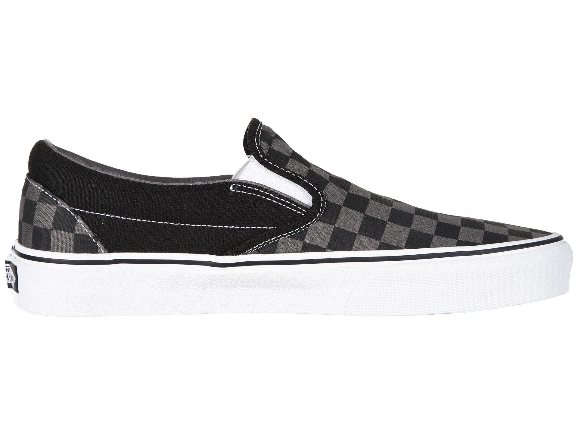 Vans Unisex Classic Slip-On Skate Shoes for Men & Women - Black/Pewter | Comfortable Casual Sneakers for Walking, Skating & Everyday Wear