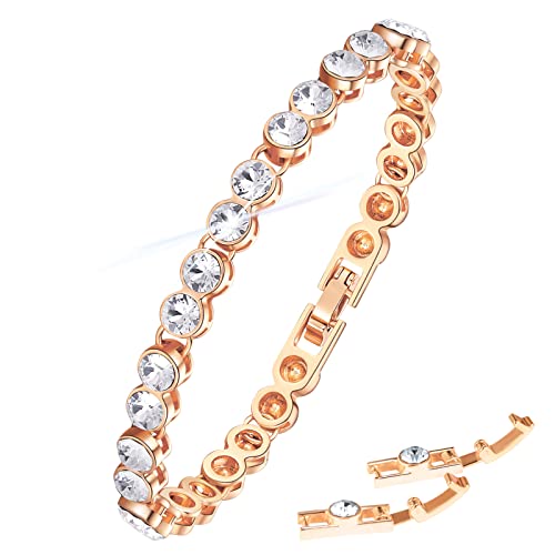 White with Rose gold