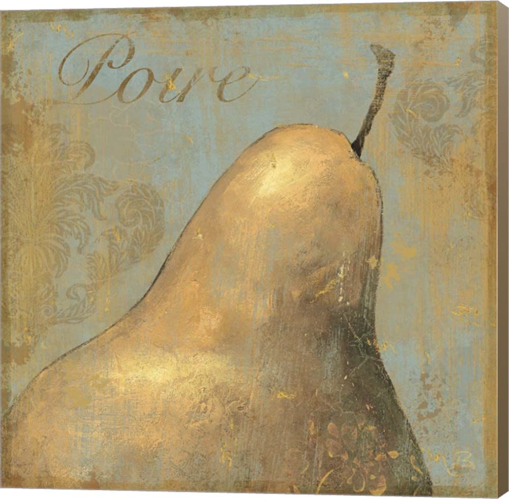 Delicious II by Daphne Brissonnet - 12x12 Inch Canvas Wall Art with Light Brown Museum Wrapped Edges - Perfect for Living Room, Bedroom & Office Decor