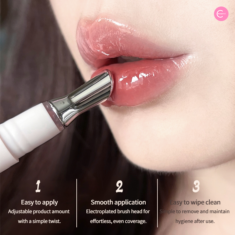 CCSHEER Ice Crystal Lip Glaze - Hydrating Plumping Lip Gloss with Shimmer & Glossy Finish | Perfect for Daily Wear, Night Out & Makeup Looks