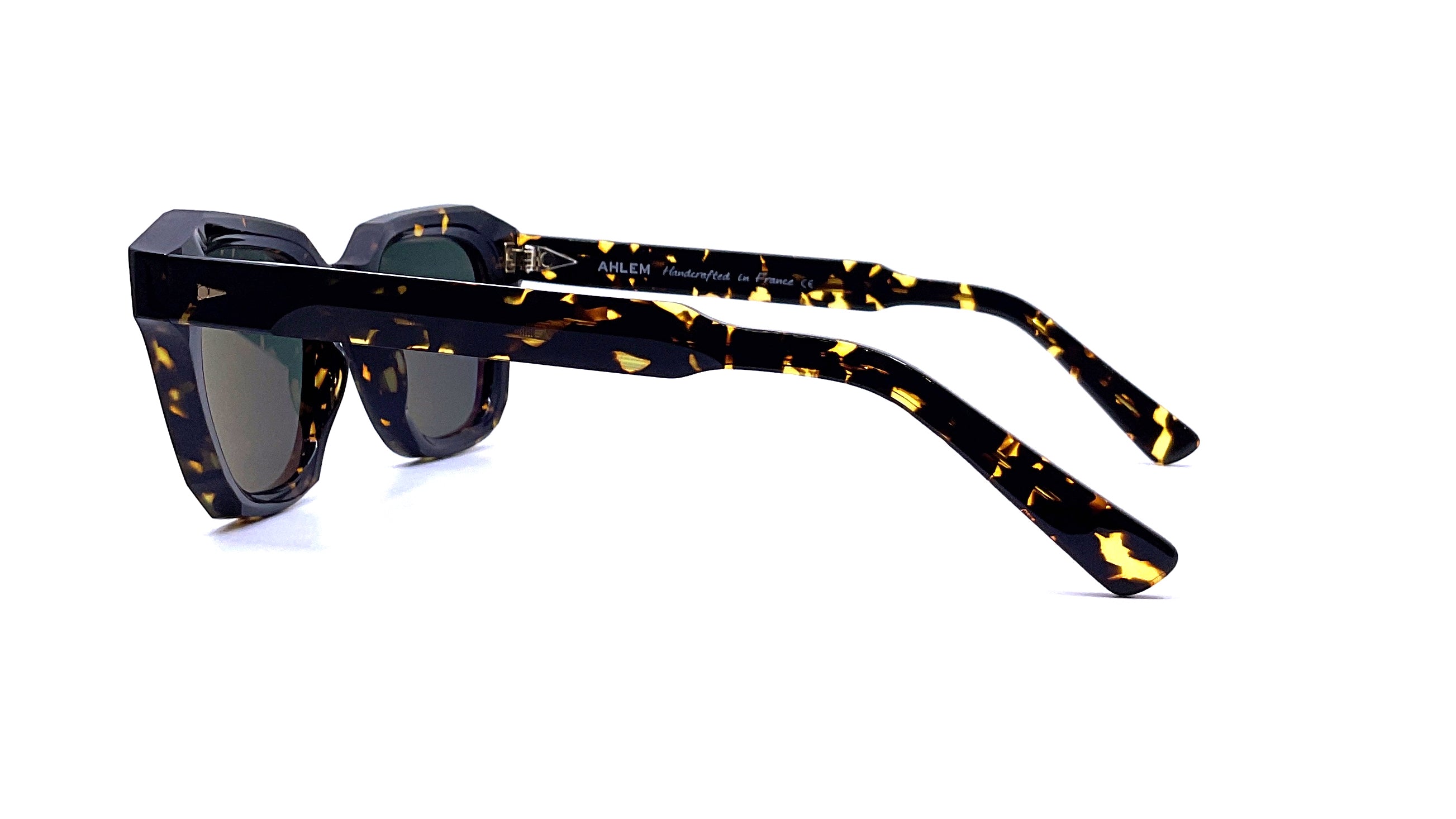 Ahlem Pont des Arts Sun (Yellow Turtle) Sunglasses - UV Protection, Polarized Lenses for Women & Men - Perfect for Beach, Driving & Outdoor Activities