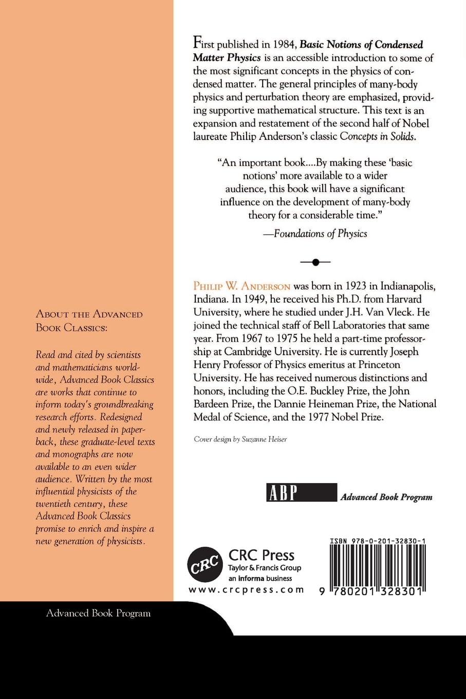 Basic Notions Of Condensed Matter Physics - Advanced Books Classics | Physics Textbook for Students & Researchers | Study Quantum Mechanics & Solid State Physics