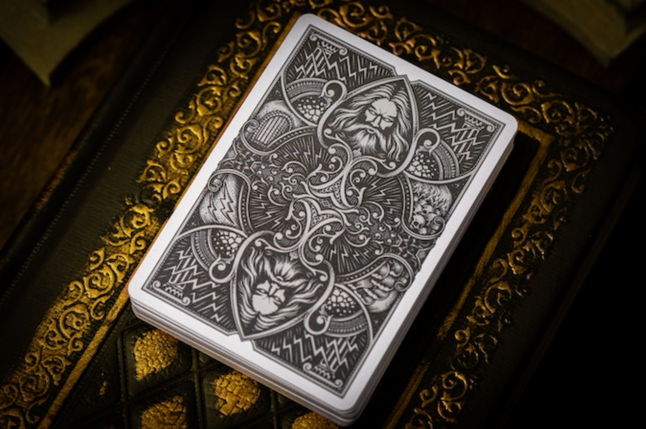 Zeus Playing Cards - Premium Quality Poker Cards for Magic Tricks, Card Games & Collectibles | Perfect for Poker Nights, Magic Shows & Gifts