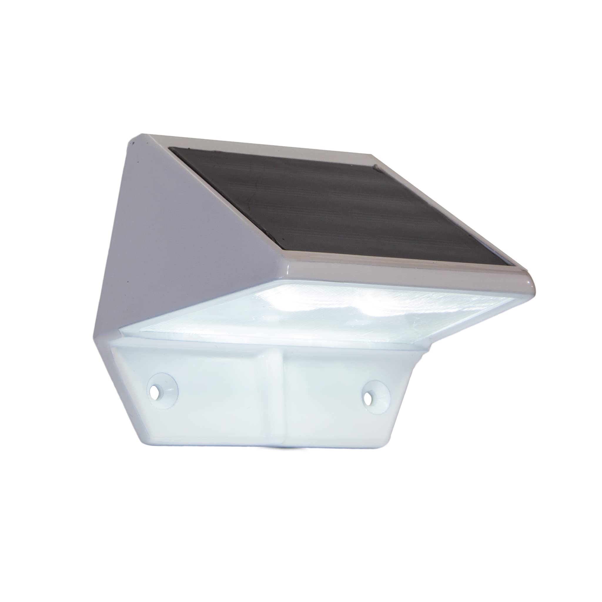 Premium Solar Deck & Wall Lights - SL179 Model in White | High Performance, Energy Efficient & Weather-Resistant Outdoor Lighting | Durable Cast Aluminum Construction for Patio, Garden & Pathway Illumination
