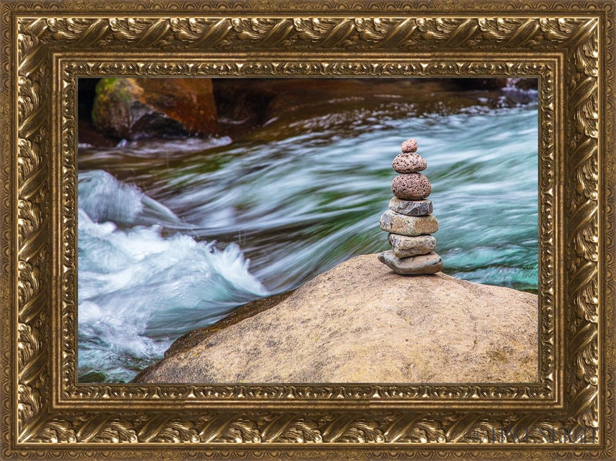 Cairn Meditation Stones - Natural Balancing Stones for Mindfulness, Stress Relief & Yoga - Perfect for Home, Office & Outdoor Meditation Practice