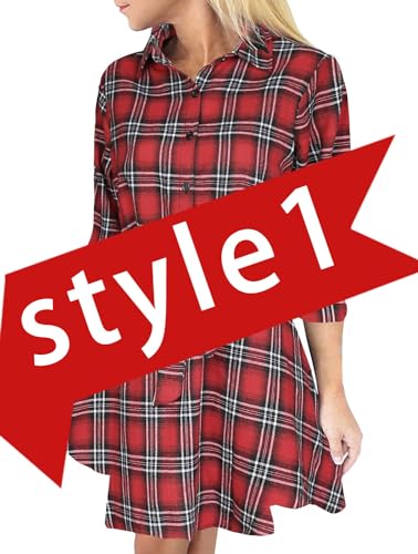 Short Style Red White Black