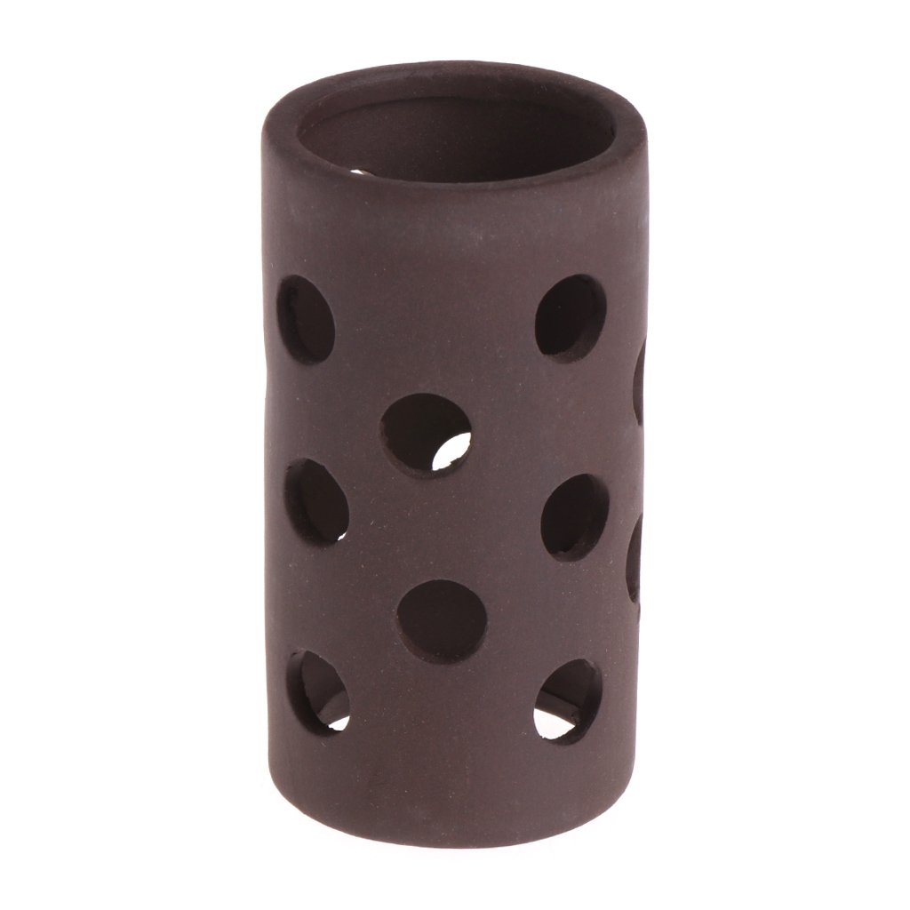 Aquarium Breeding Cave Shelter with Holes - Safe Hiding Tube for Fish, Shrimp & Live Plants | Perfect for Freshwater & Saltwater Tanks, Aquascaping & Breeding Environments