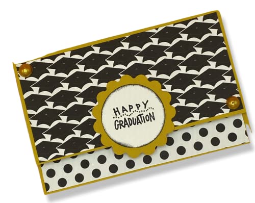Graduation Gift Card Holder - Elegant Money & Gift Card Envelope for High School & College Graduates - Perfect for Graduation Parties, Commencement Gifts & Congratulations Cards