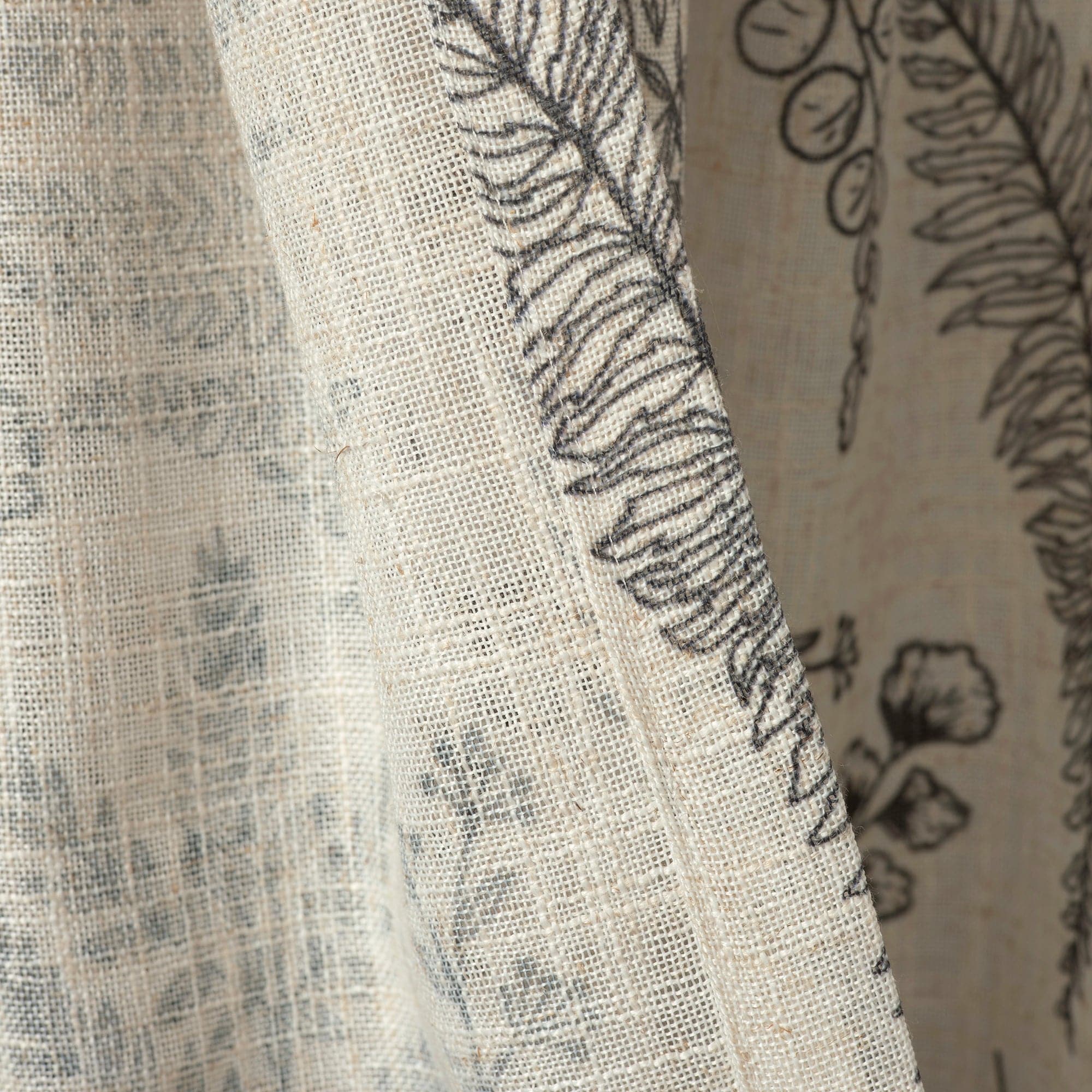 Botanical Dreams Window Curtain Panel Set - Floral Print Blackout Drapes for Living Room & Bedroom - Home Decor Thermal Insulated Curtains for Privacy & Light Control