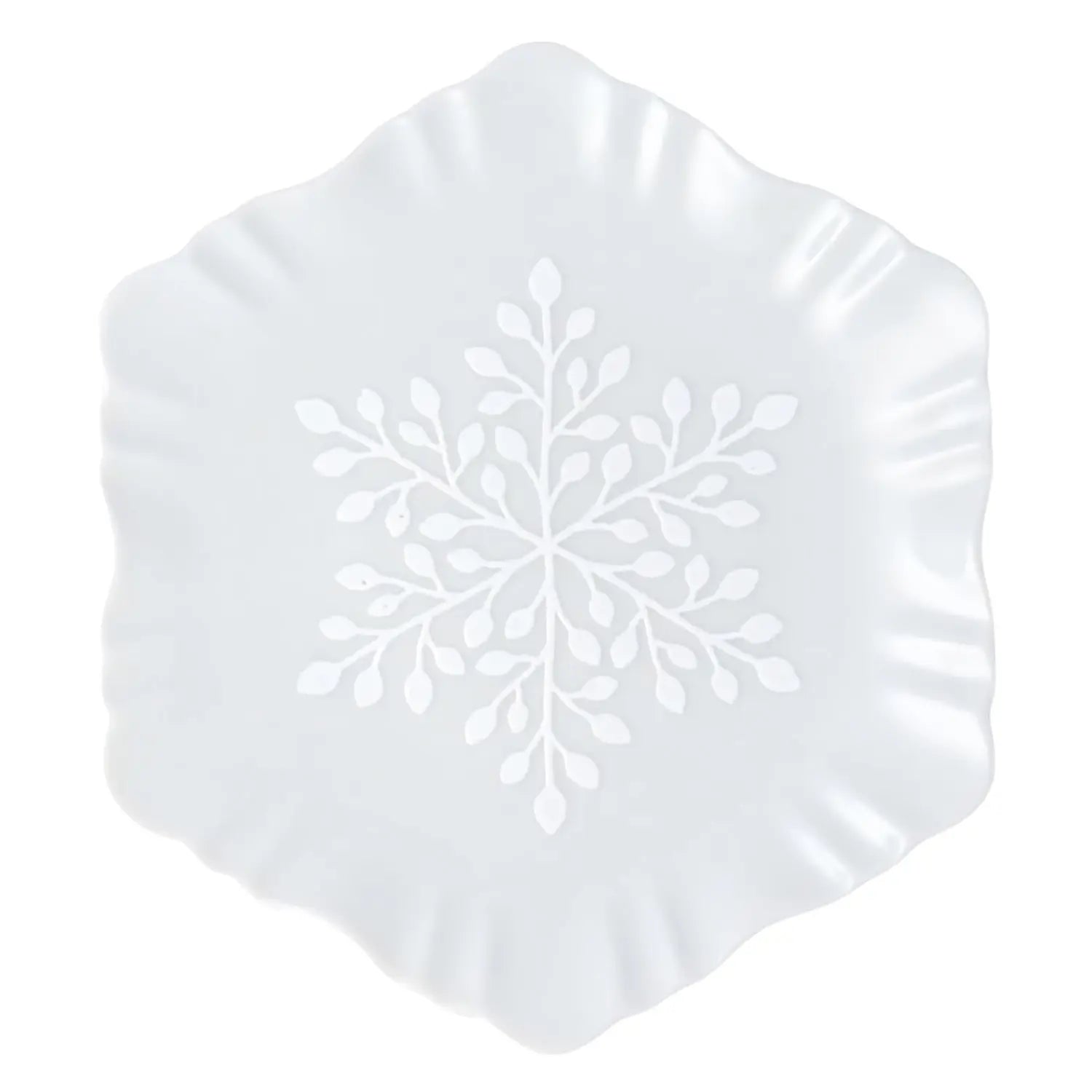 Premium Harekutani Yuki Kessho Porcelain Dinner Plate - Elegant Japanese Ceramic Tableware for Fine Dining, Wedding Gifts & Home Decor