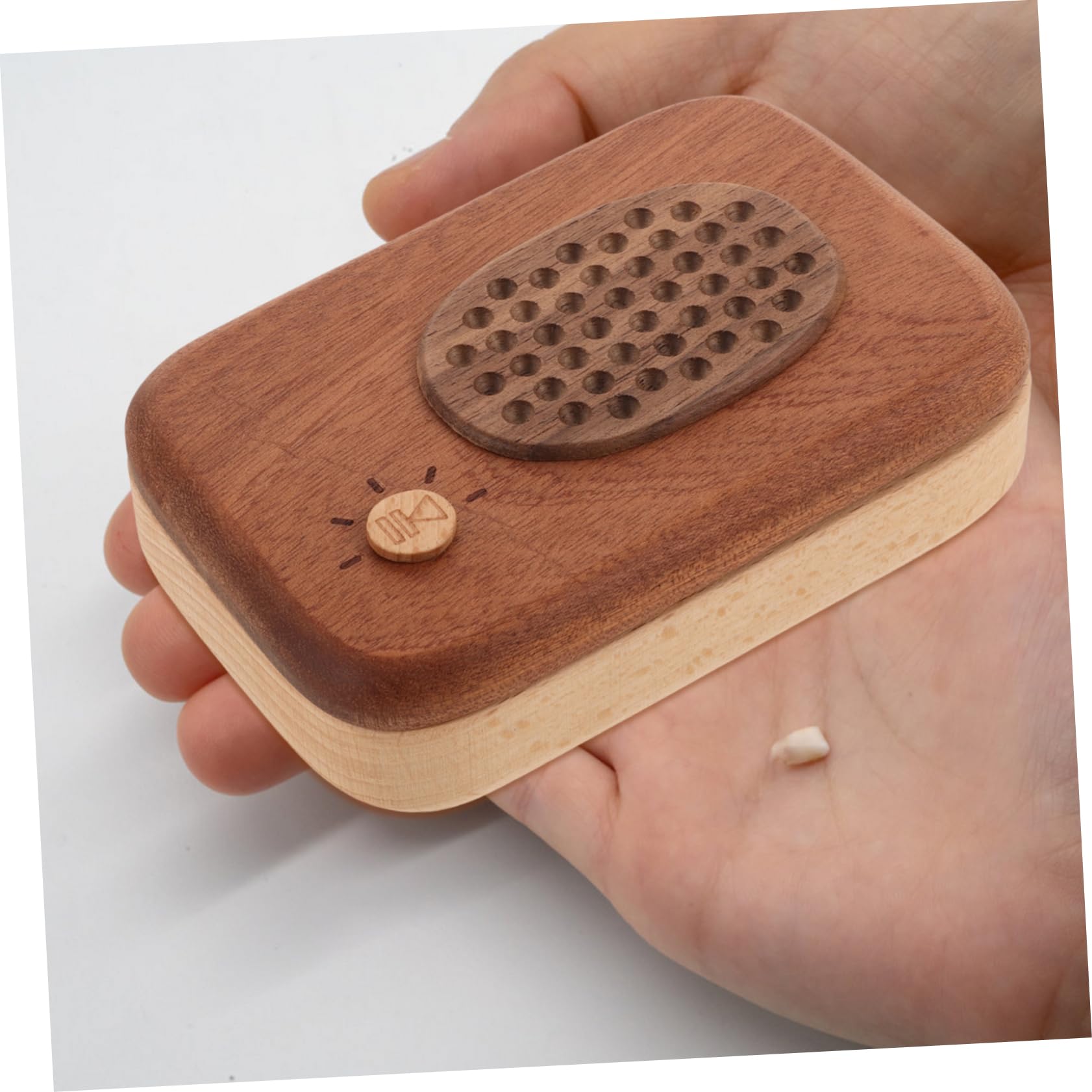 IWOWHERO Wooden Baby Tooth Keepsake Box - First Tooth Storage Container for Kids, Tooth Fairy Holder, Memory Box for Baby Teeth - Perfect for Baby's First Tooth, Tooth Fairy Gifts & Childhood Memorabilia