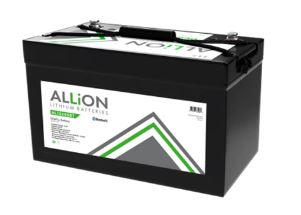 ALLiON 12V 205Ah Deep Cycle Lithium Battery for RV, Marine, Solar Power & Off-Grid Applications - Long Lasting Rechargeable LiFePO4 Battery Pack