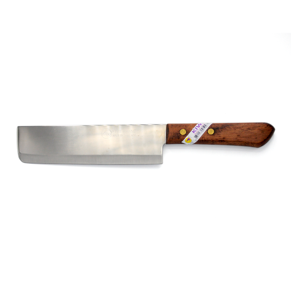 Asian Style Knife - 160mm Sharp Blade with Wooden Handle - Perfect for Sushi, Vegetables & Precision Cutting