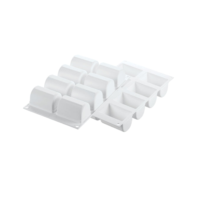 Buchette 140 Silicone Mold - 8 Cavity Non-Stick Baking Mold for Chocolate, Candy, Soap & Resin - Perfect for DIY Crafts, Desserts & Party Treats