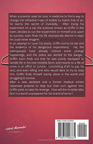 The Invisible Man - English Classic Novel by H.G. Wells | Perfect for Book Clubs, Literature Lovers & Classroom Reading