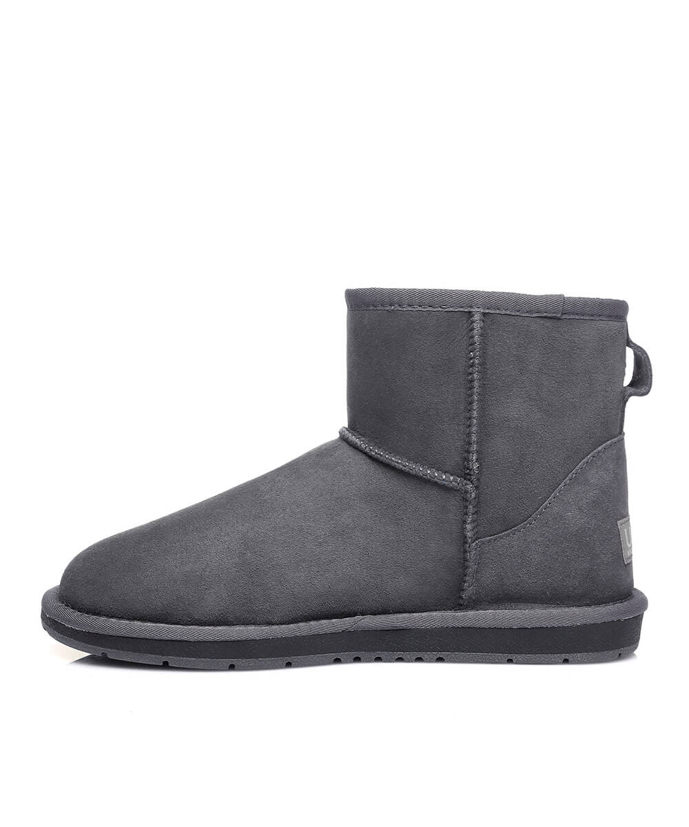 Men's UGG Classic Luxe Mini Boots - Genuine Sheepskin Winter Boots for Men | Cozy & Waterproof Snow Boots for Cold Weather, Hiking & Outdoor Activities